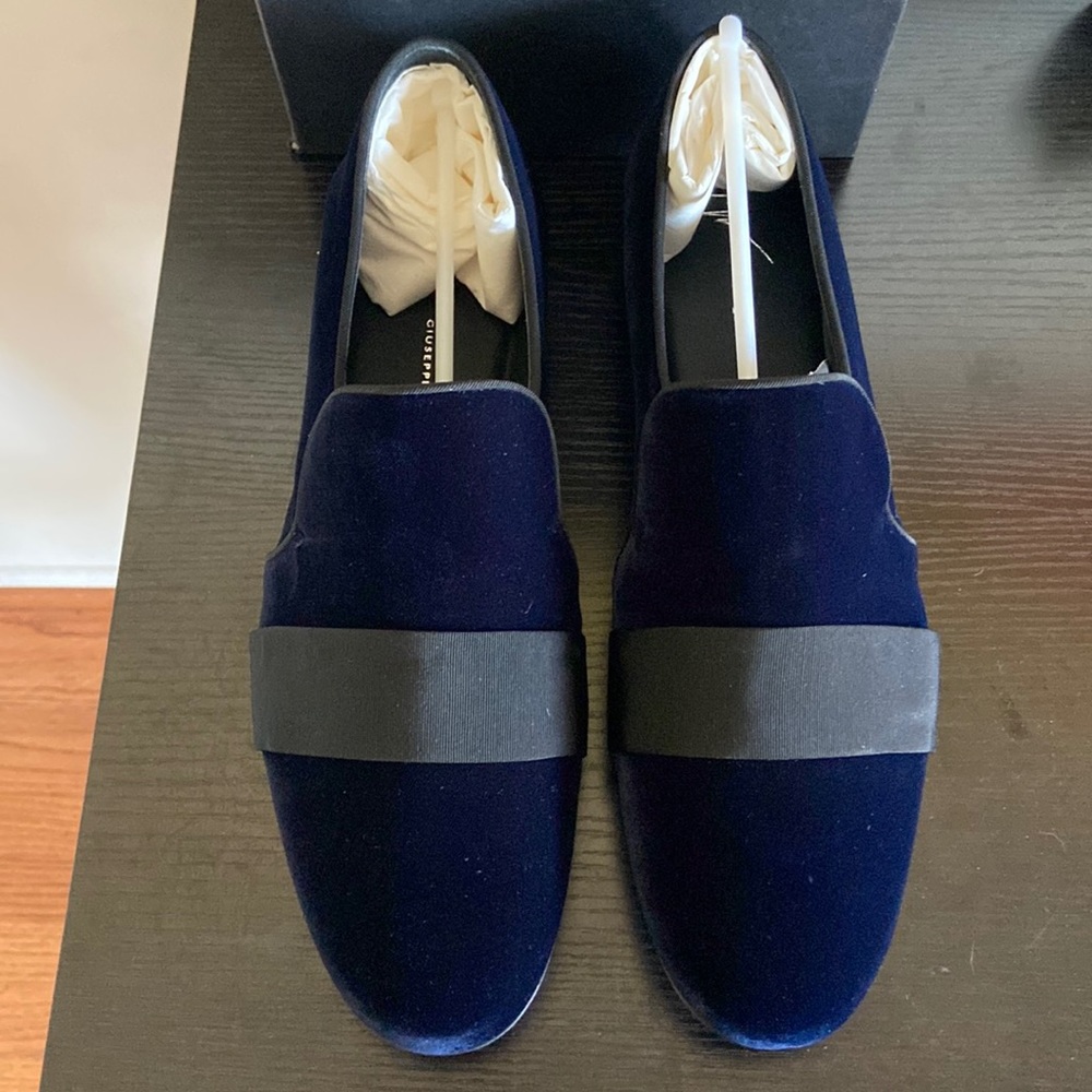 Giuseppe Zanotti Men’s Velvet Loafer